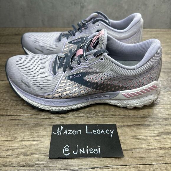 Brooks Shoes - Brooks~Women’s~Adrenaline GTS 21 1203291B675 Lilac Running Shoes Sneaker~Size 7B